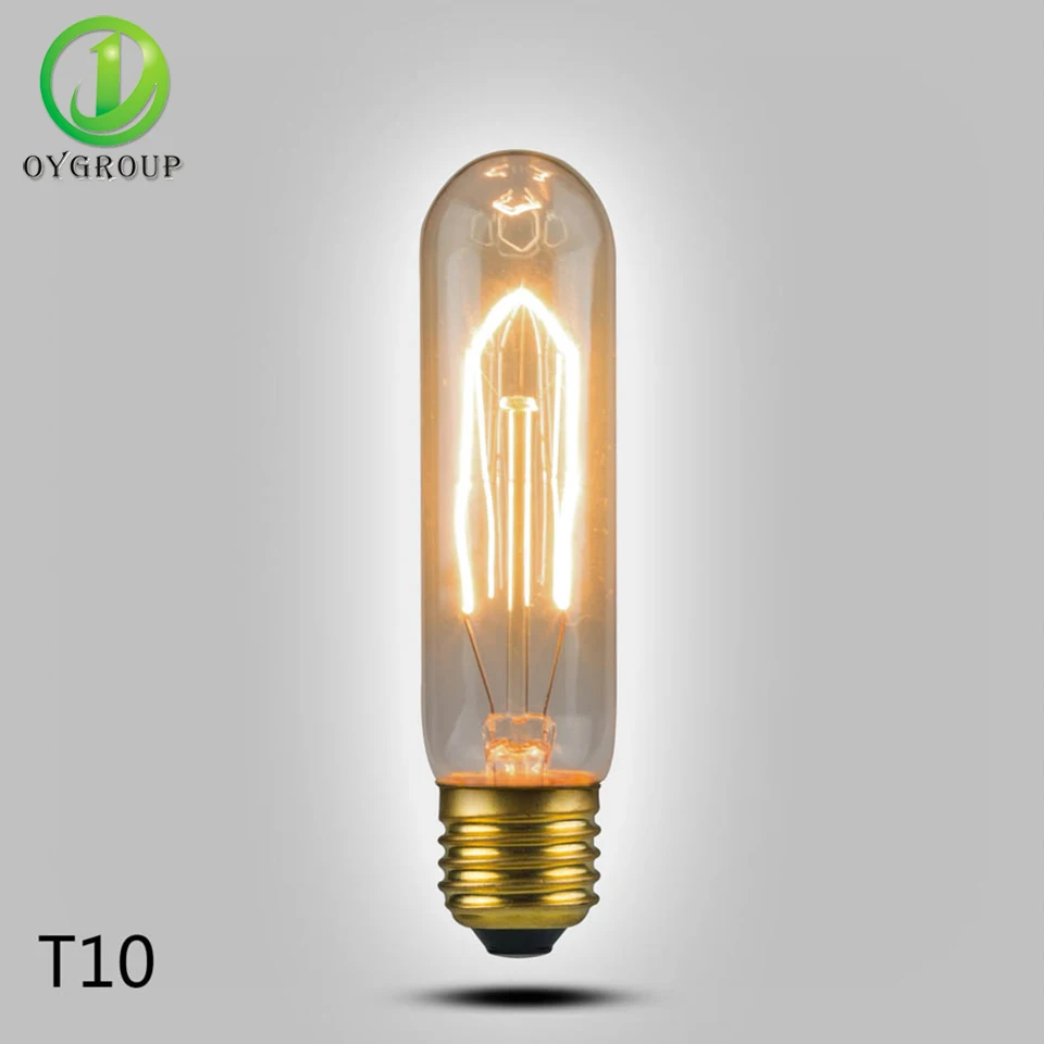 Винтажная лампа накаливания Эдисона серии T30 в стиле ретро лампы E26/E27 110 В 220 T265 T215