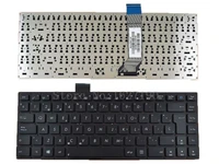 spspanish laptop keyboard for asus s400 black without foil win8 new