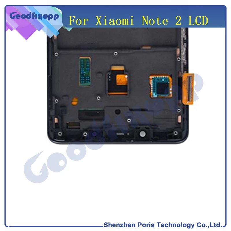 ЖК дисплей с рамкой для Xiaomi Mi Note 2 сенсорный экран дигитайзером в сборе запасные