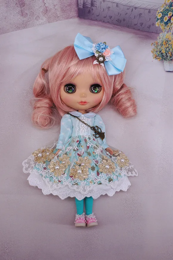 1/6 платье куклы Blyth; р-р: 1/6 Одежда для кукол(подходит для BJD, озон, kurhn, ММК, pullip, лат, licca