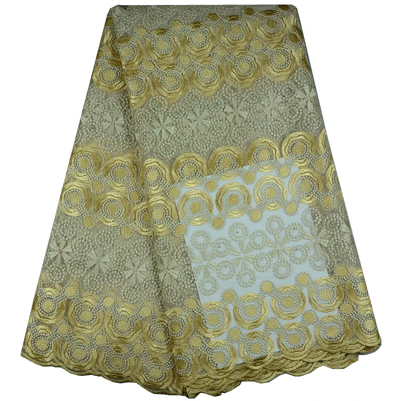 Африканские Чистая Кружева Французский Voile Гипюр Тюль Сетка Кружевной Ткани Для
