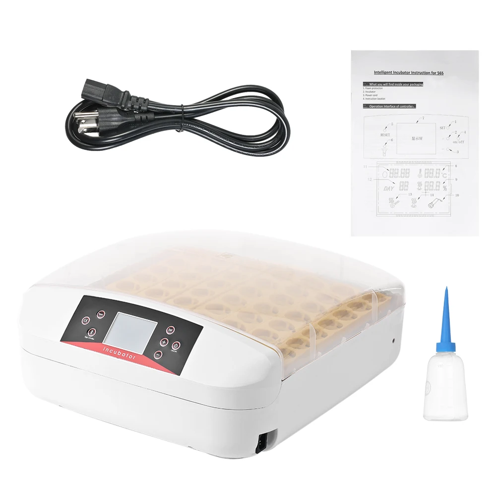 Инкубатор для яиц 56 полностью автоматический инкубатор курицы утки голубей