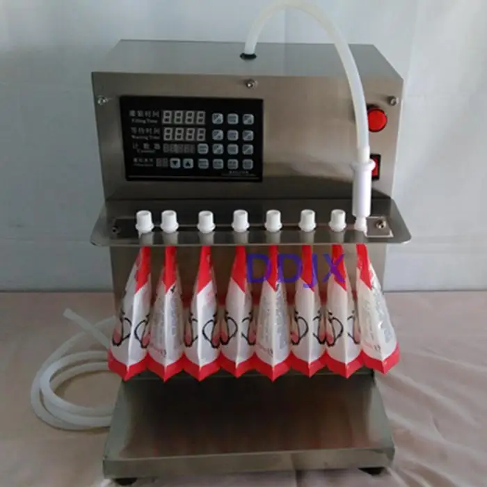 5л/мин небольшой Электрический Всасывающий сопло стенд мешок соевое молоко слива