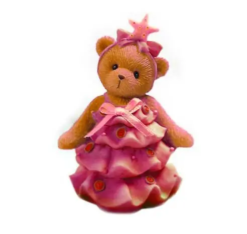 

Holiday decoration Silica gel Christmas soap molds 3d Bear in Christmas tree dress mold for Handmade Soaps Girls silicone Moulds