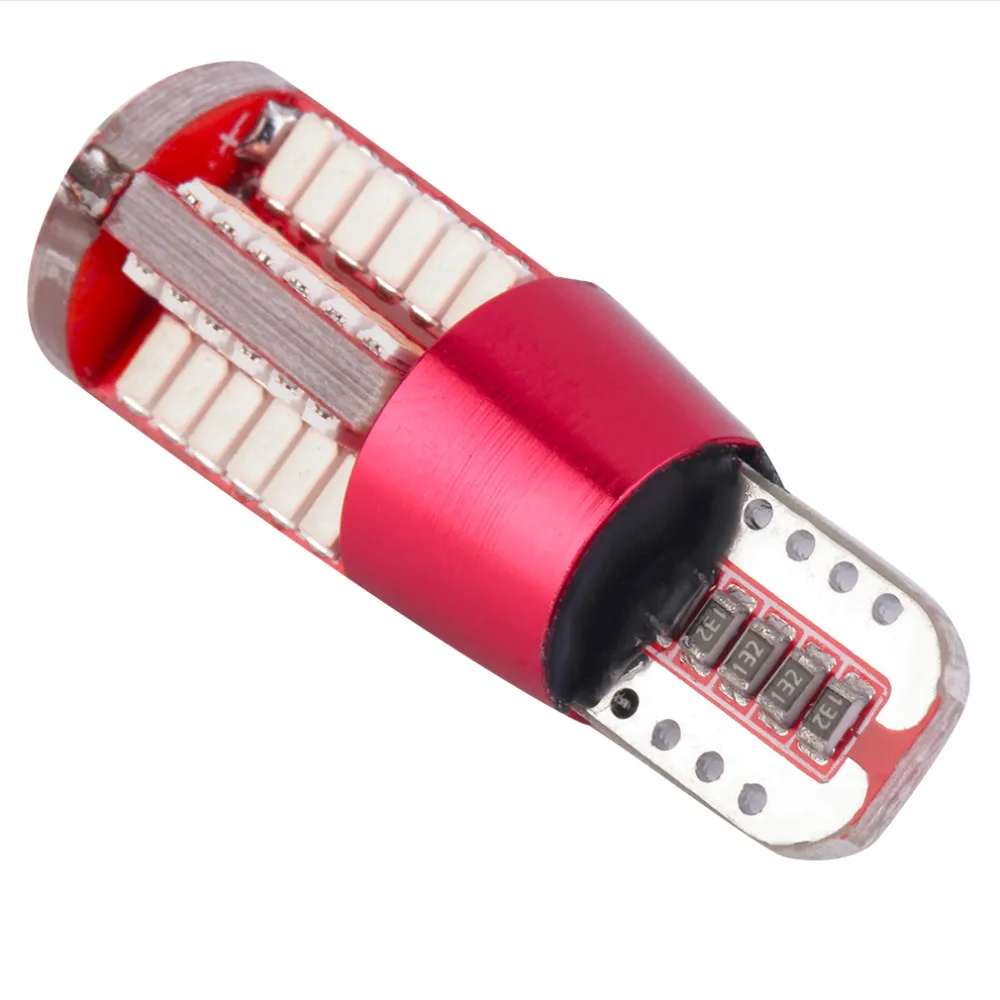 Автомобильные Лампы Canbus T10 57 SMD 3014 W2.1x9.5d W5W 192 белые 12 В автомобисветодиодный