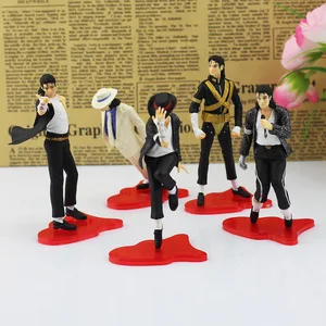 5 шт.компл. MJ экшн-фигурки, 5 поз, ПВХ модели, куклы, игрушки 4 дюйма (11 см), отличный подарок