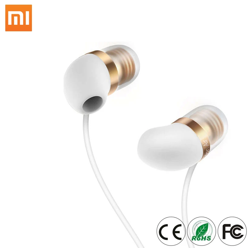 Лот 1 шт. Mi капсульные наушники Поршневой Воздушный In-Ear телефоны с микрофоном на