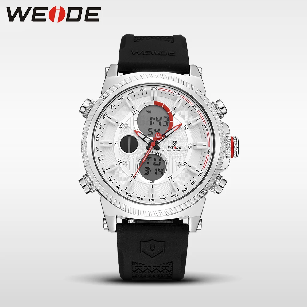 WEIDE мужские армейские часы повседневные Оригинальные роскошные спортивные
