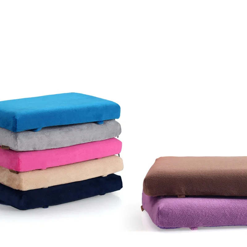 Клетчатая Подушка на сиденье из пены с эффектом памяти 14 цветов Детская