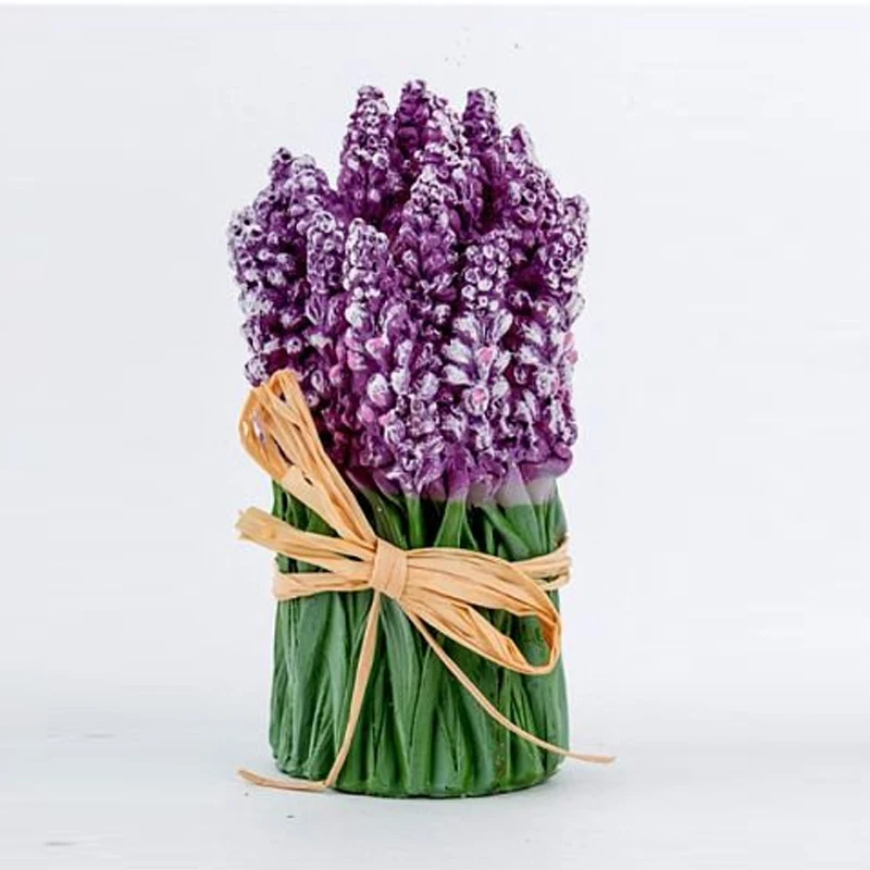 PRZY 3d Lavenders букет силиконовые формы лаванды свечи формы цветы мыло изготовление плесень Прованс форма «цветы» для Кантри Стиль