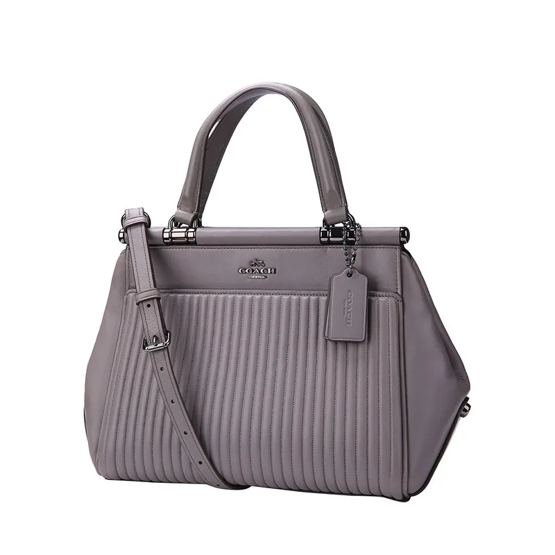 Кожаная стеганая сумка Coach Grace 22728|Сумки с ручками| |