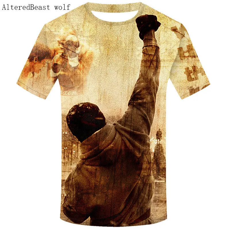 Футболка Balboa Boxer Club Мужская из фильма Рокки Philly летний топ мужские футболки