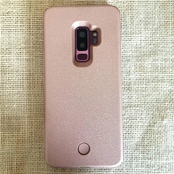 Светящийся чехол для телефона Samsung S9 S10 Plus селфи фото заполняющий свет Galaxy S8 plus S7 S6