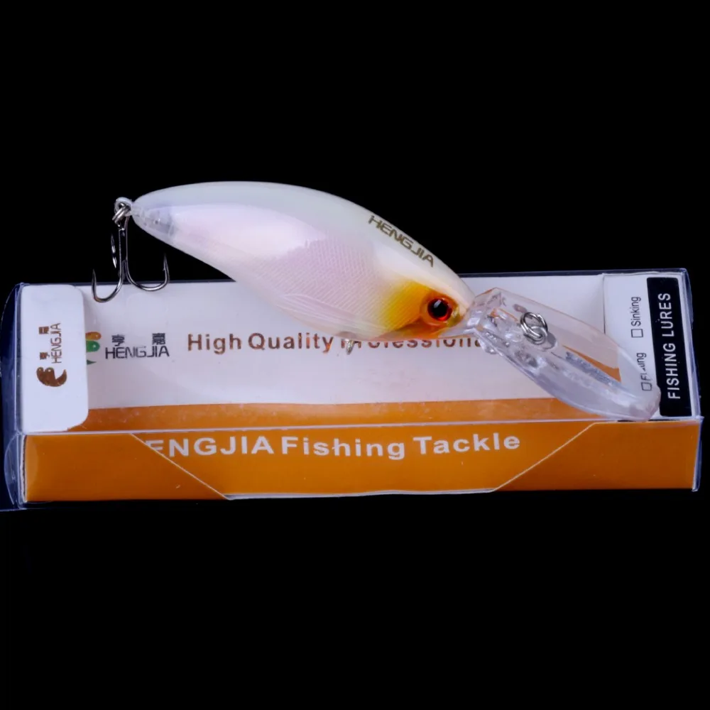 HENGJIA 1 шт. плавающие приманки для глубокого дайвинга рыболовные 18 г/10 5 см
