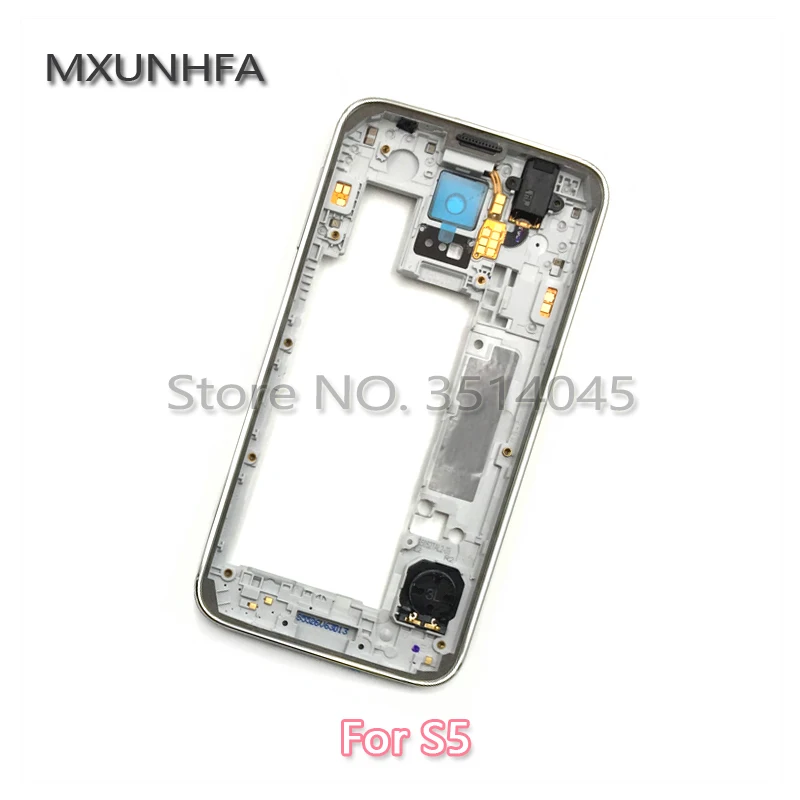 Средняя рамка для Samsung Galaxy S5 i9600 G900F G900 средняя корпуса Запасные части|middle frame|samsung s5