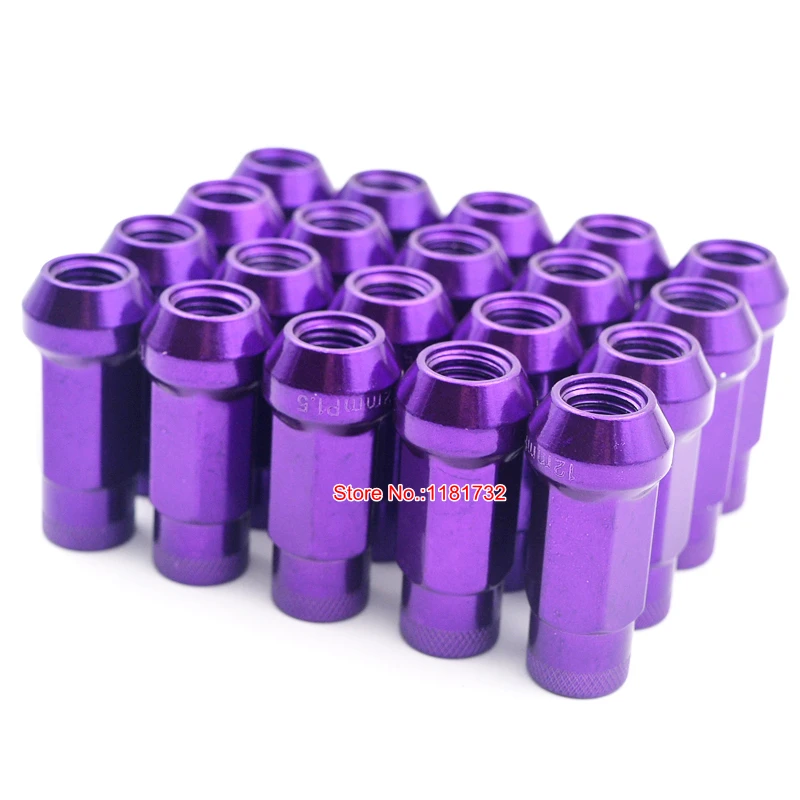 Neo хром М12X1,5 сталь Muteki SR48 гайки для Honda, Toyota