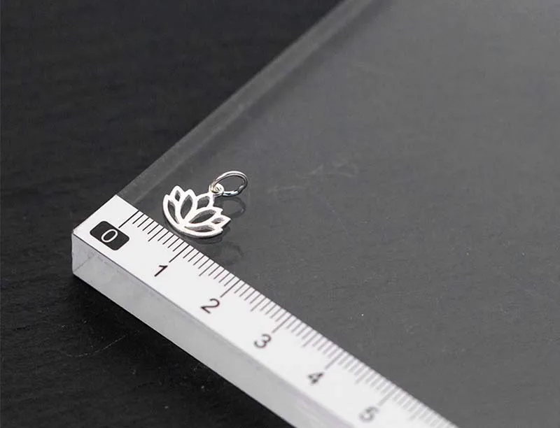 Элегантные ажурные Подвески Lotus Craft подвески из стерлингового серебра 925 пробы