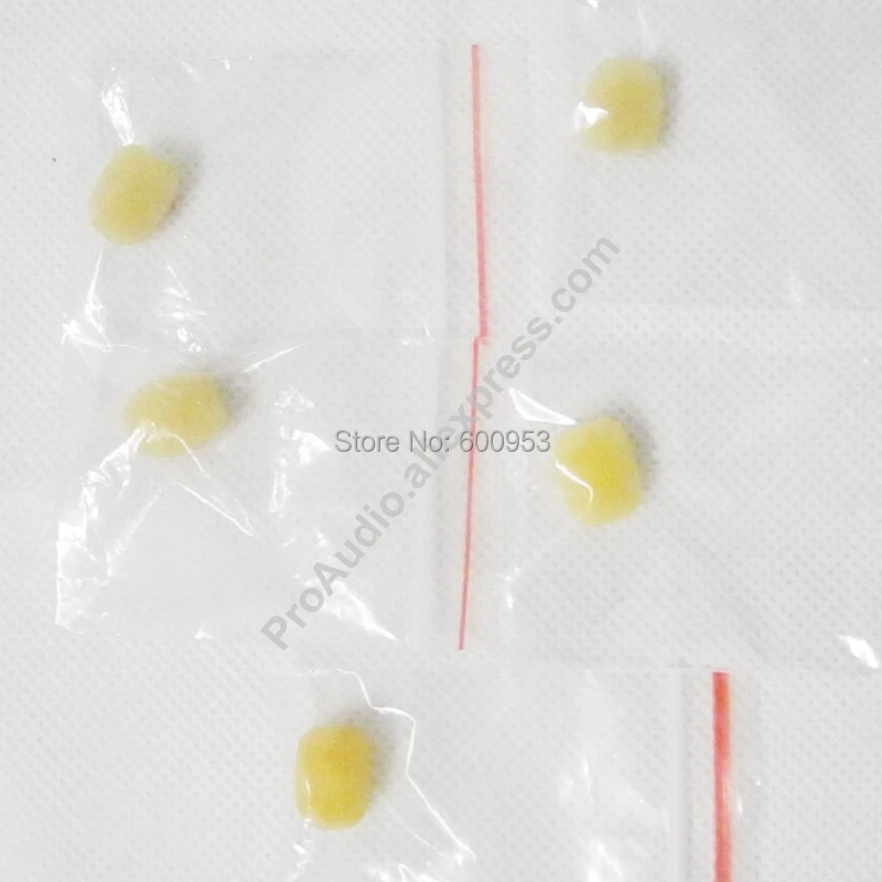 5 шт Мини кожа цвет БЕЖЕВЫЙ пена Чехлы для бежевой гарнитуры lavalier микрофон