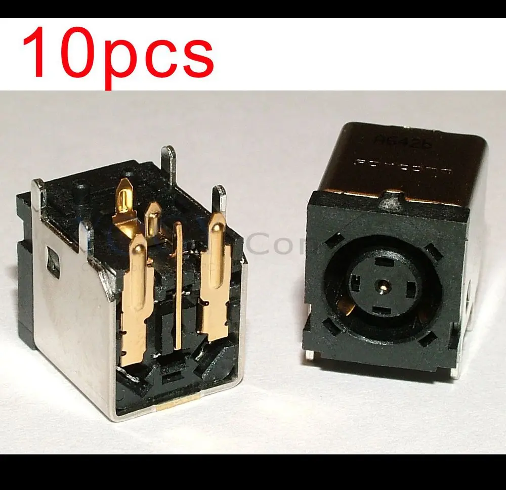 10x Новый разъем питания постоянного тока в порт подходит для Dell 500M 600M 9400 D810 1545 E5500 |