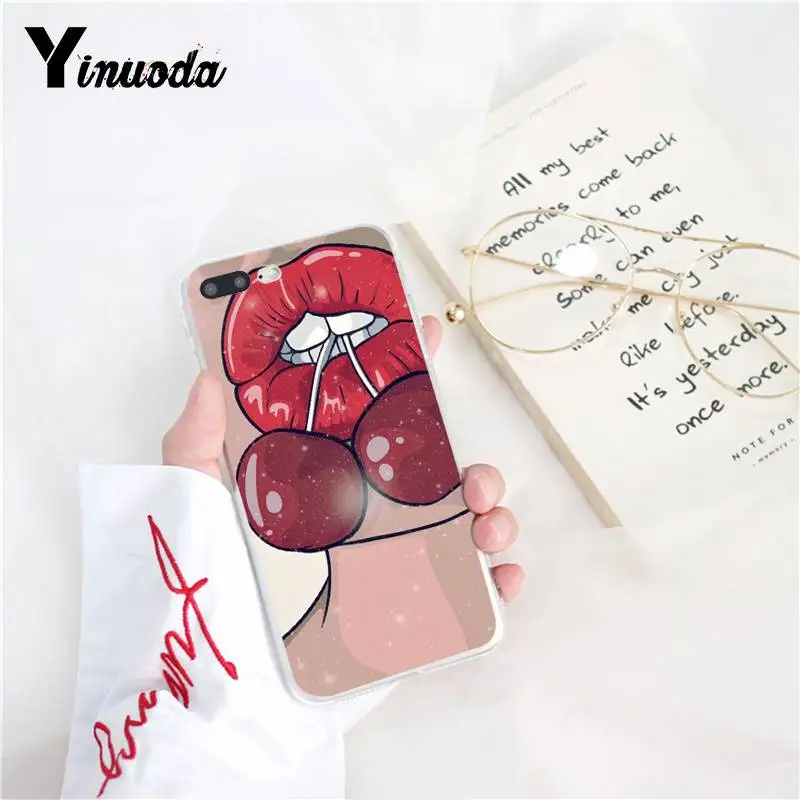 Yinuoda сексуальный летний Мягкий силиконовый чехол для телефона iPhone 8 7 6 6S Plus X XS MAX 5 5S