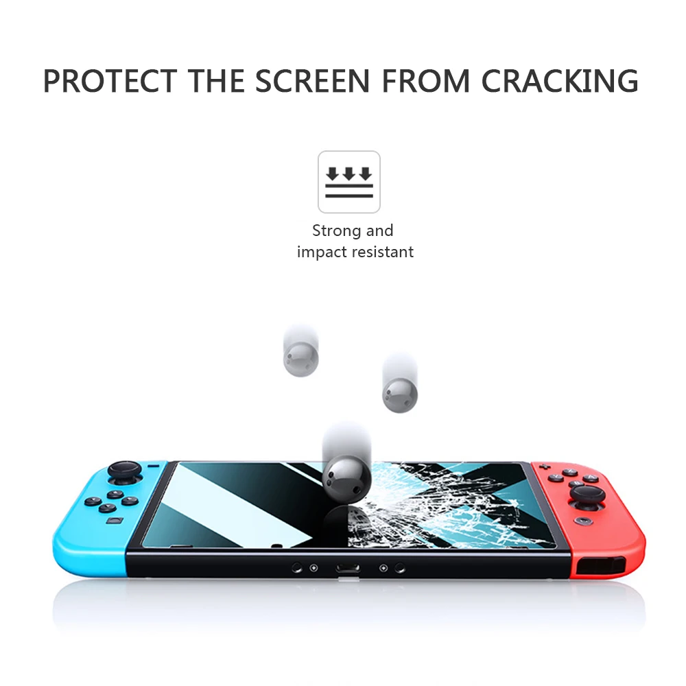 Высококачественное Закаленное стекло для защиты экрана для nintendo Switch, аксессуары для nintendo Switch