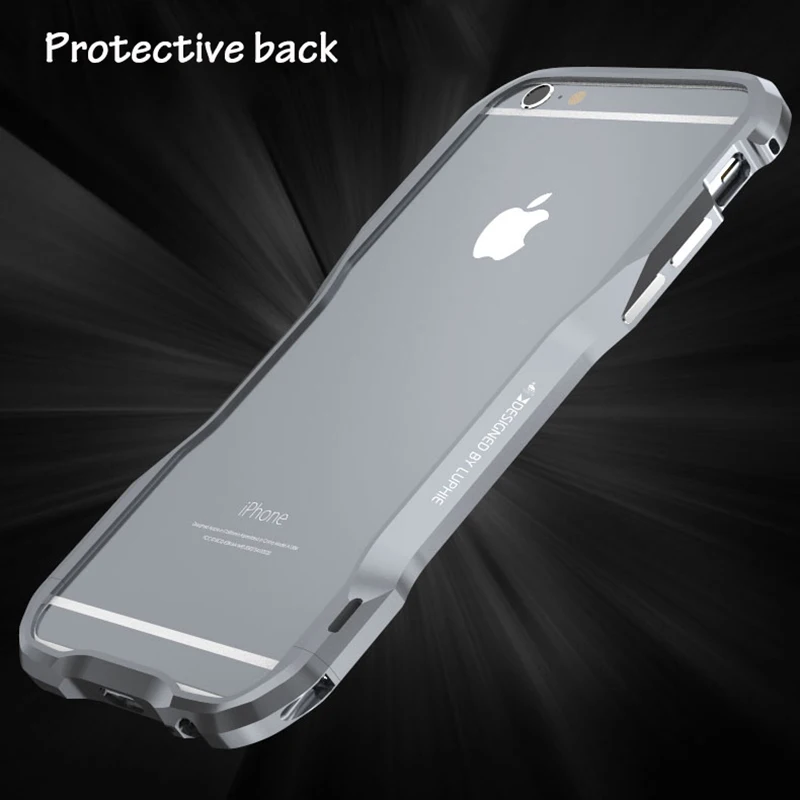 Оригинальный металлический чехол для iPhone 6 роскошный брендовый 3D Жесткий
