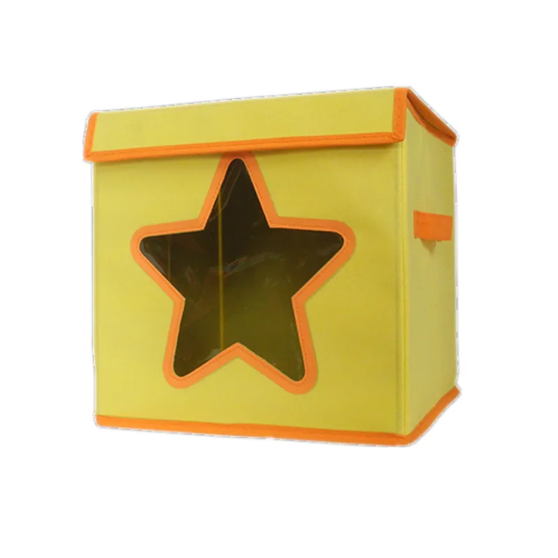 1 Шт. звезды 30*25*30 см Коробка Для Хранения нетканые Ткани FoldingChildren Игрушки
