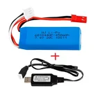 Ewellselling wltoys 284131 P939 K969 K979 K989 K999 Mini-q 2,4G RC автомобильные запасные части 7,4 в 450 мАч литий-полимерный аккумуляторзарядное устройство USB 20C