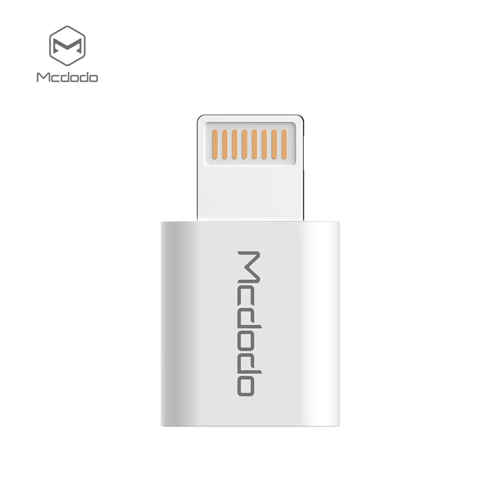 Мини-usb кабель Mcdodo OTG адаптер-конвертер для Lightning-Micro USB адаптер быстрое зарядное