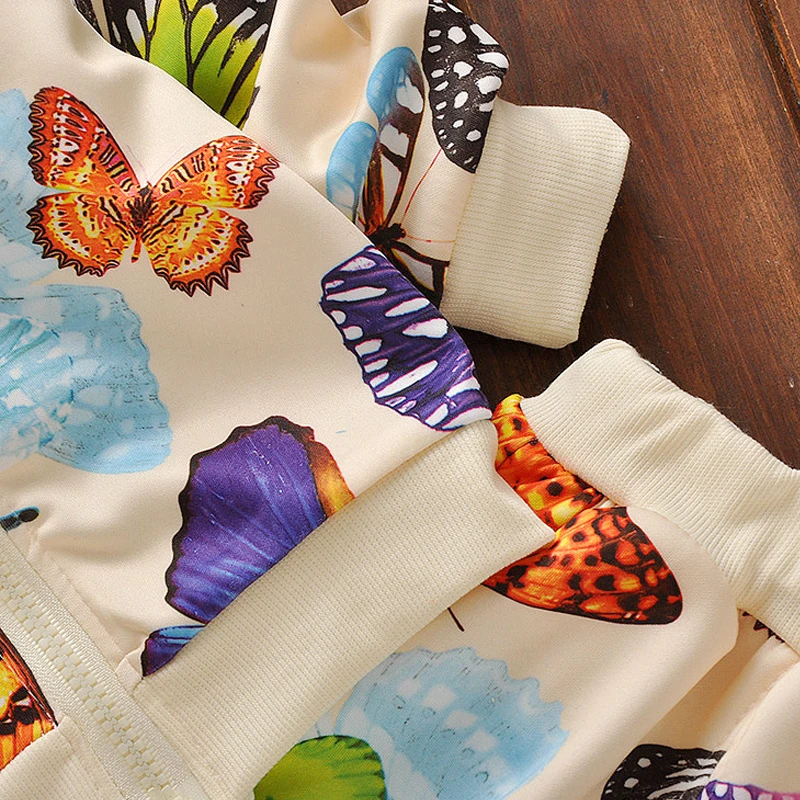 Осенняя одежда HH для маленьких девочек комплект из двух предметов детской одежды