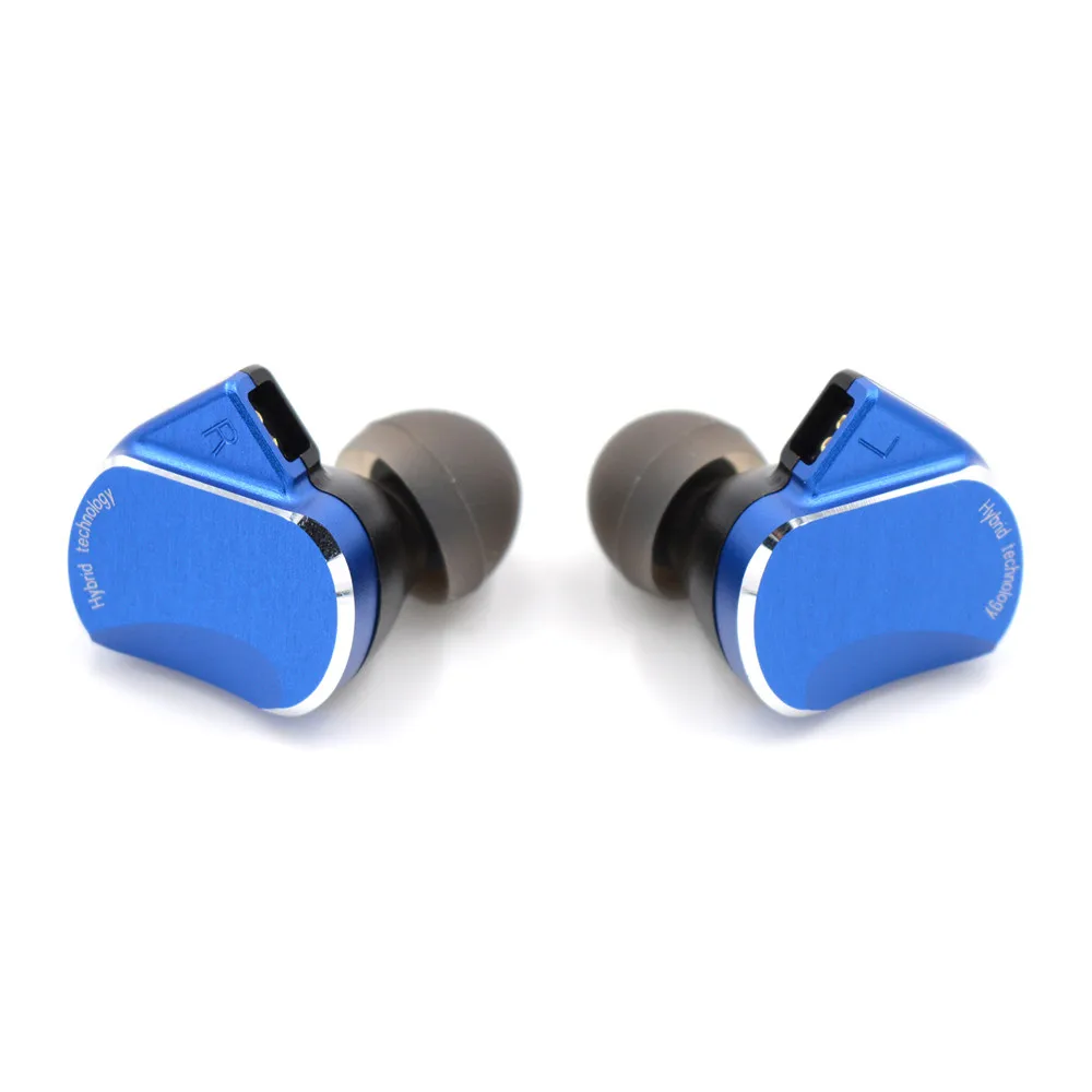 BQEYZ BQ3 In-Ear Moniter HiFi наушники алюминиевые металлические наушники-вкладыши корпус 0,78 мм сменный кабель