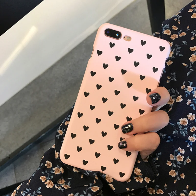 Чехол для телефона для iPhone 7 8 Plus 6 6s Plus 5 5S SE X XR XS Max Love Heart чехол для телефона для iPhone X MAX XR задняя крышка чехол s