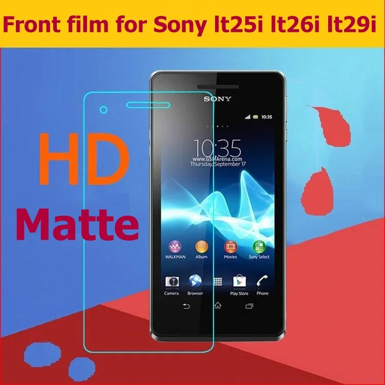 Горячее предложение! Распродажа! ЖК HD прозрачная глянцевая пленка для Sony Xperia V LT25i