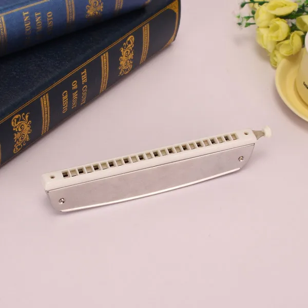 24 Отверстия хроматические гармоника рот Органы с делом Музыкальные