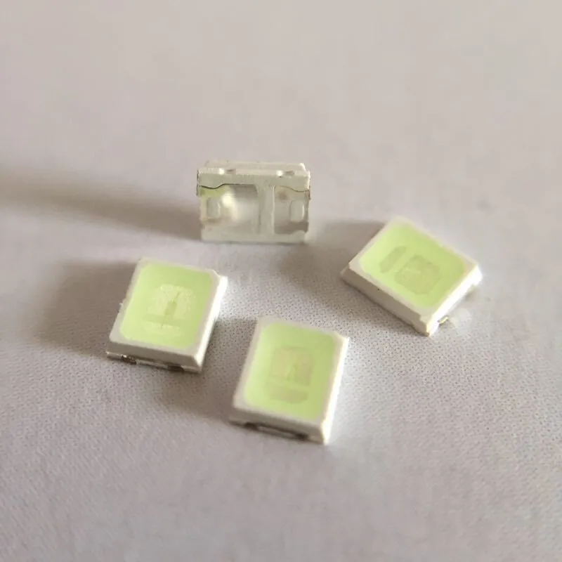 4000 шт./лот 0 2 Вт SMD фосфор Преобразованный Янтарный 2835 Светодиодная лампа 24-26 лм