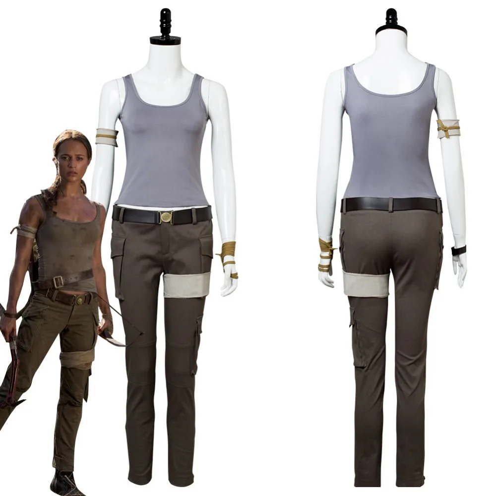 Костюм для косплея Лара Крофт 2018|tomb raider costume|cosplay costumecostume halloween |