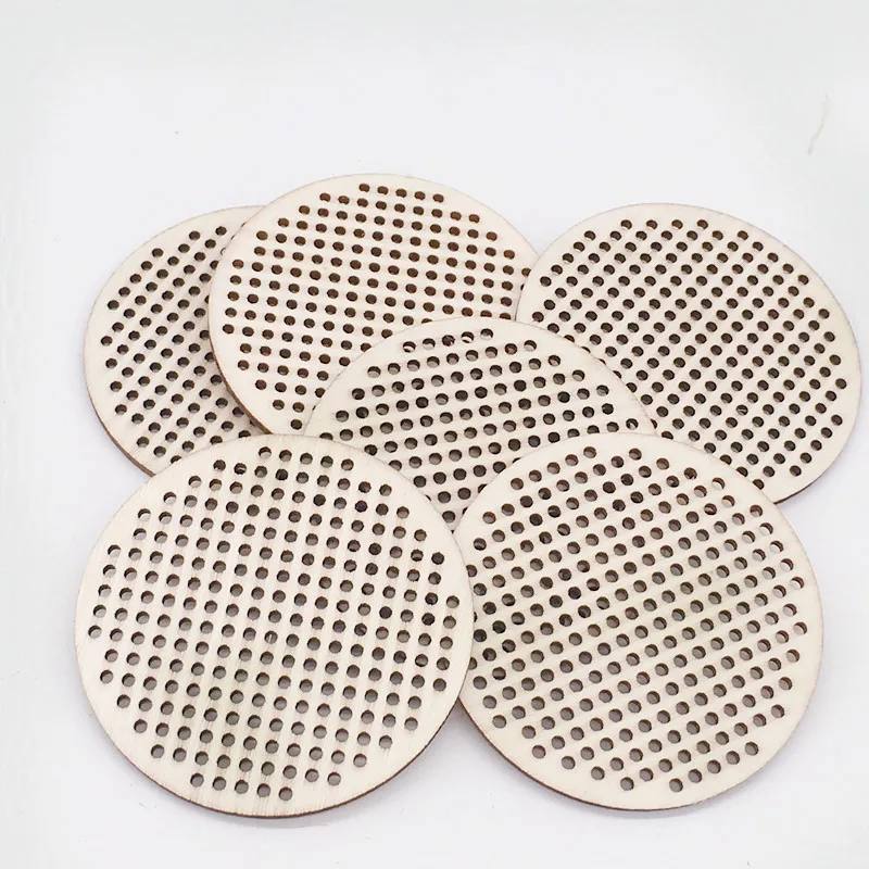 20 шт смешанные геометрические формы натурального дерева украшения поделки