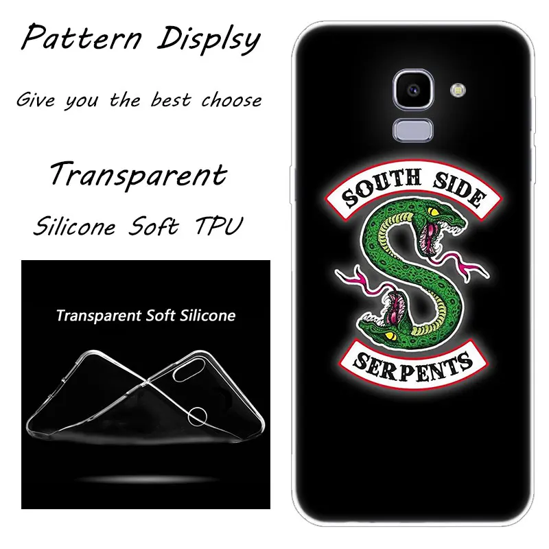 003 Ханука "South Side serpents" Мягкий силиконовый чехол для samsung Galaxy J8 J6 J4 J2 Core J5 J6 J7 Prime J3 ЕС J4 Plus - Цвет: 003
