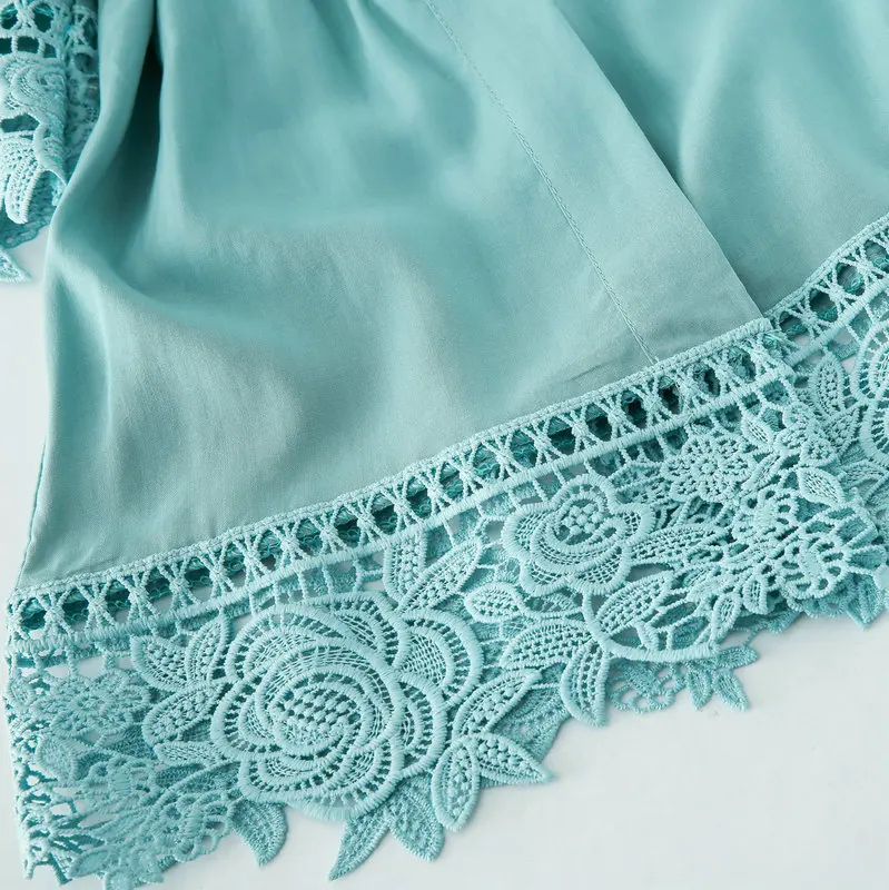 YUXINBRIDAL пыльный зеленый однотонный хлопковый Халат кимоно с кружевной отделкой женский свадебный халат белый халат для сна