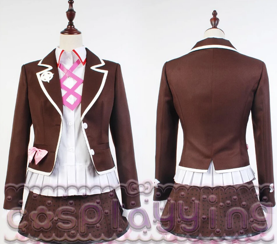 Косплэй Zettai Zetsubo Shojo: Danganronpa другой эпизод котоко Utsugi костюм полный комплект