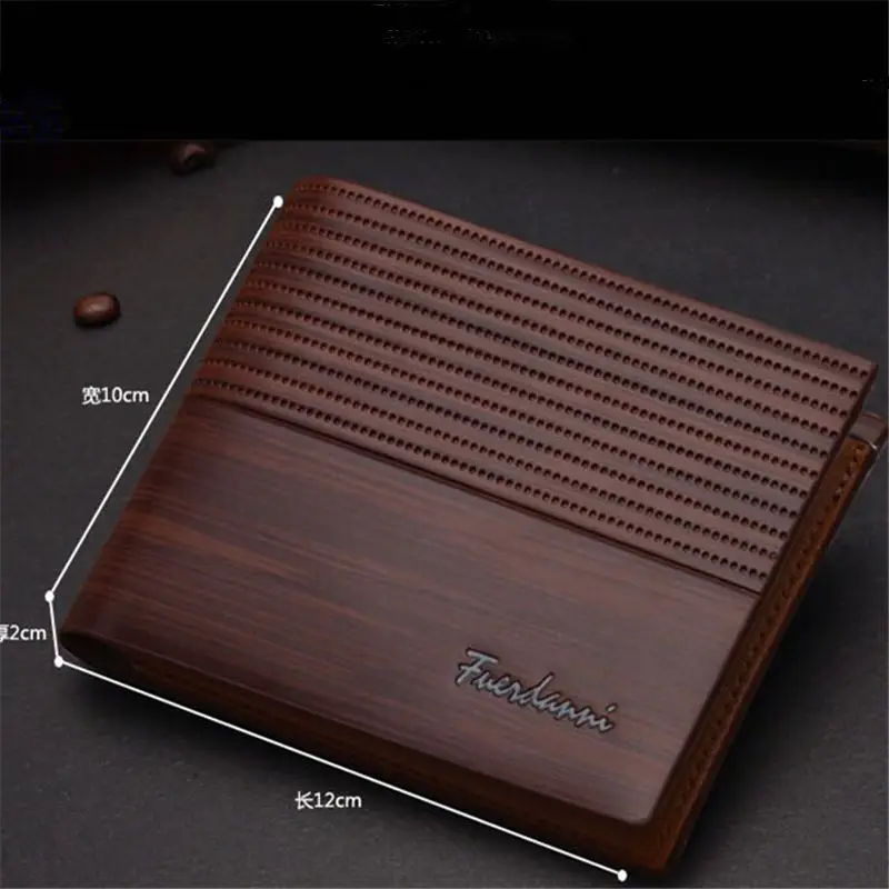 2019 мужской кожаный брендовый Роскошный кошелек корейская мода минималистичные