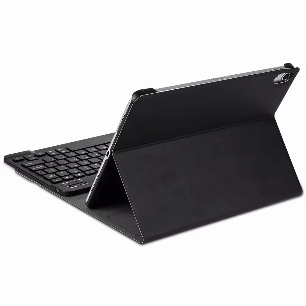 Бесплатные наклейки на клавиатуру для iPad Air 3, 10,5 дюймов, съемная Bluetooth клавиатура для iPad A2152, A2153, A2123, умный чехол, чехол