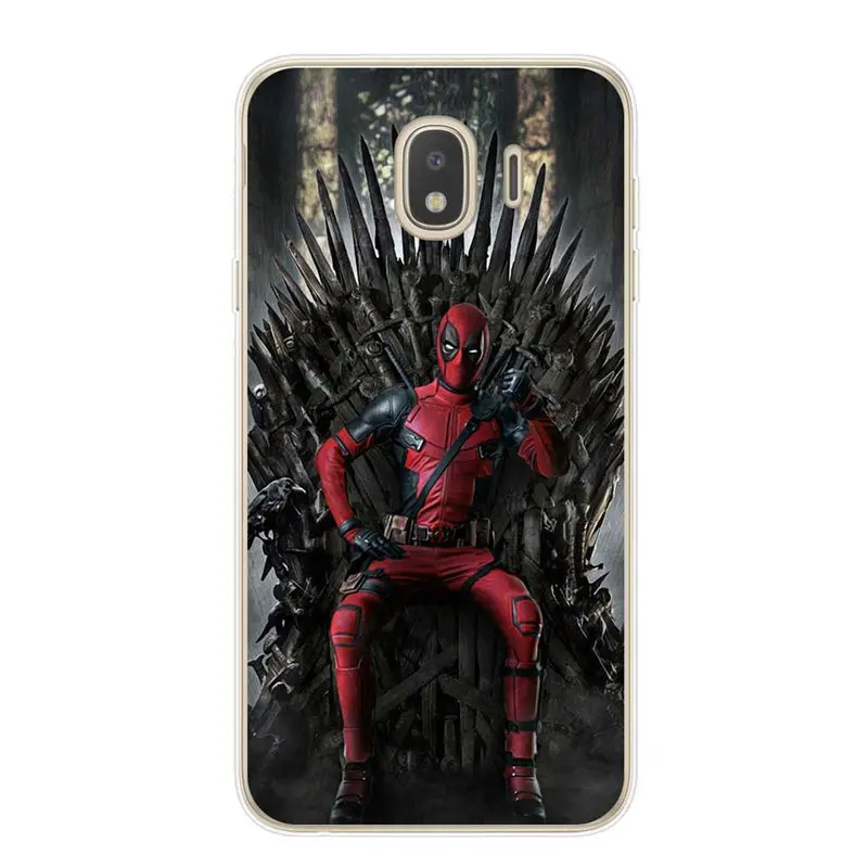Marvel DC Comics Iron Man Spider-Man joker Batman Cover Phone Case for Samsung J3 J5 J7 16 J4 J6 Plus Note 8 9 10 Pro - Цвет: T6128