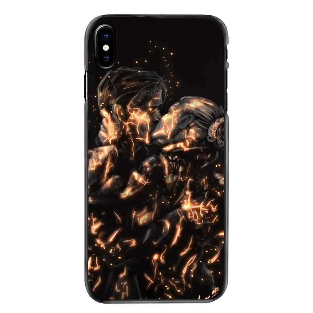 Чехол для телефона с жесткой поверхностью с принтом сериала "Однажды в сказке" для iPhone 4 4S 5 5S 5C SE 6 6S 7 8 Plus X XR XS Max и iPod Touch.