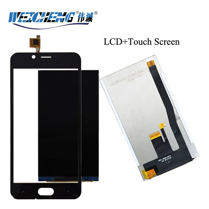 WEICHENG For Doogee Shoot 2 LCD Display and Touch Screen Assembly Mobile Phone Accessories lcd+free Tools+Adhesive | Мобильные