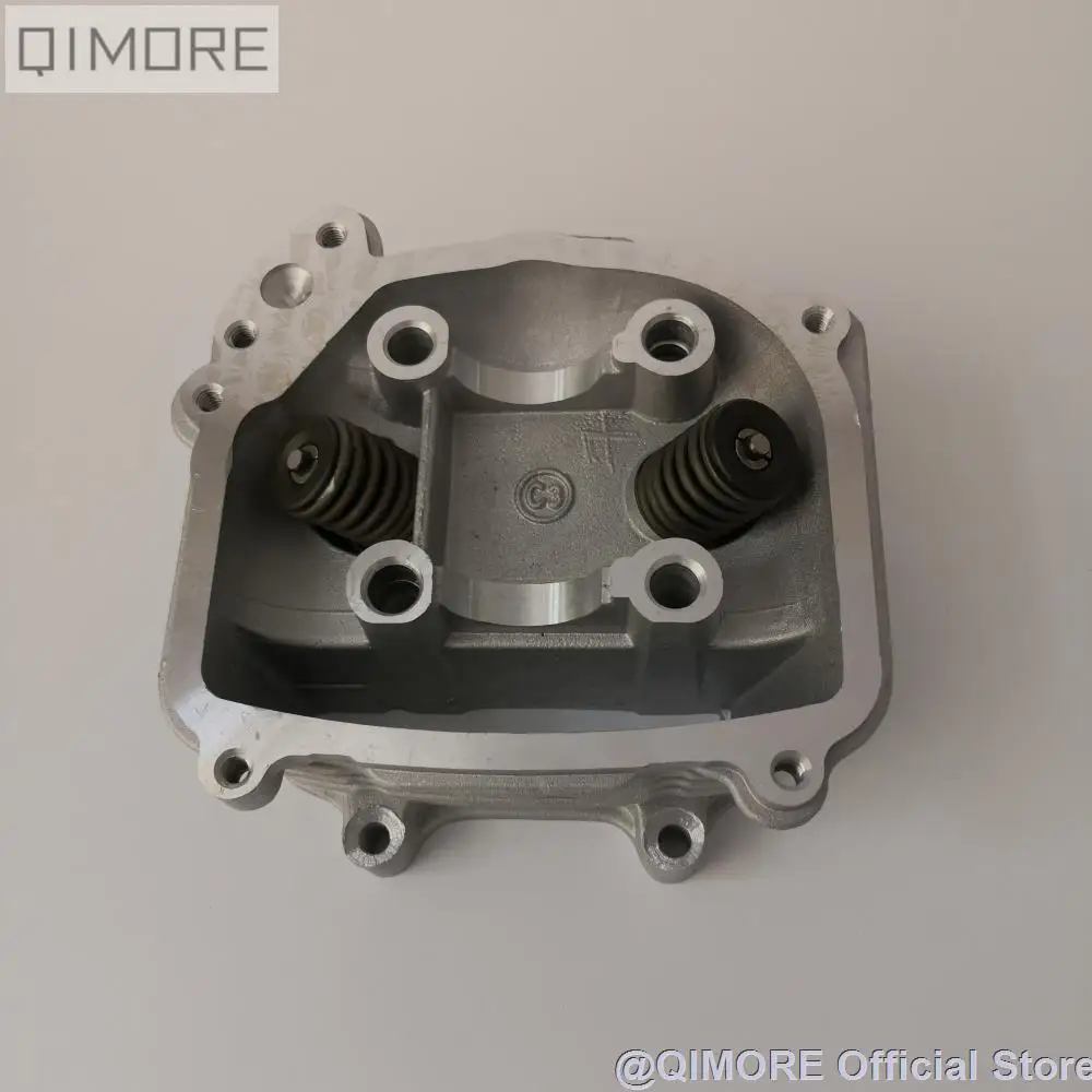 

52.4mm EGR Cylinder Head Assembly with valves for Scooter Moped Go-kart ATV 152QMI 1P52QMI GY6 125 CC