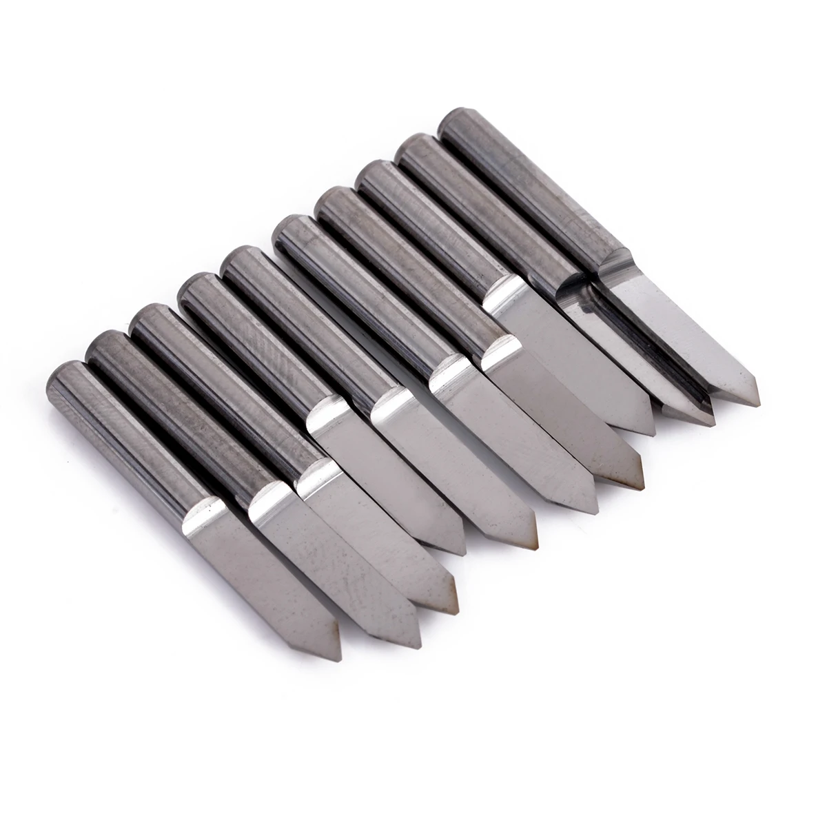 10 шт. твердосплавные гравировальные биты для печатных плат v образная форма 60