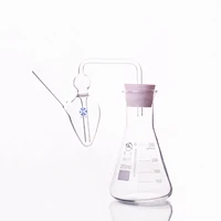 fermentation bolt set with rubber stopper250ml large mouthed conical flask wide spoutalcohol fermentation devicewinery use