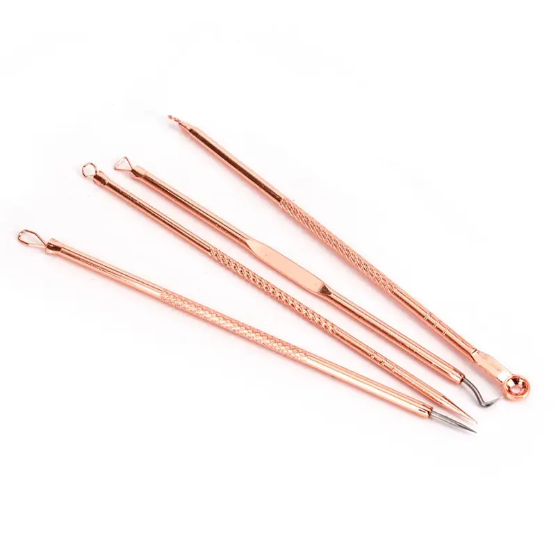 4 шт. нержавеющая сталь экстрактор угрей удалители прыщи лечение акне иглы