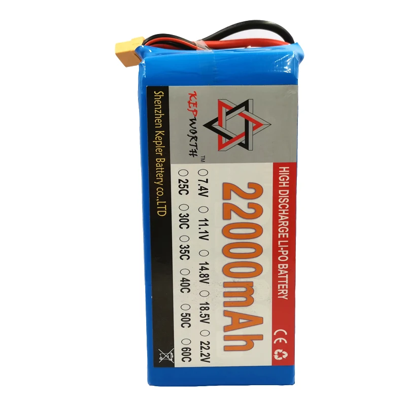 2S 7 4 V RC Lipo батарея 10000mAh 25C Высокая емкость для вертолета Дрон самолет автомобиль